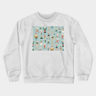 Arctic Animals Crewneck Sweatshirt